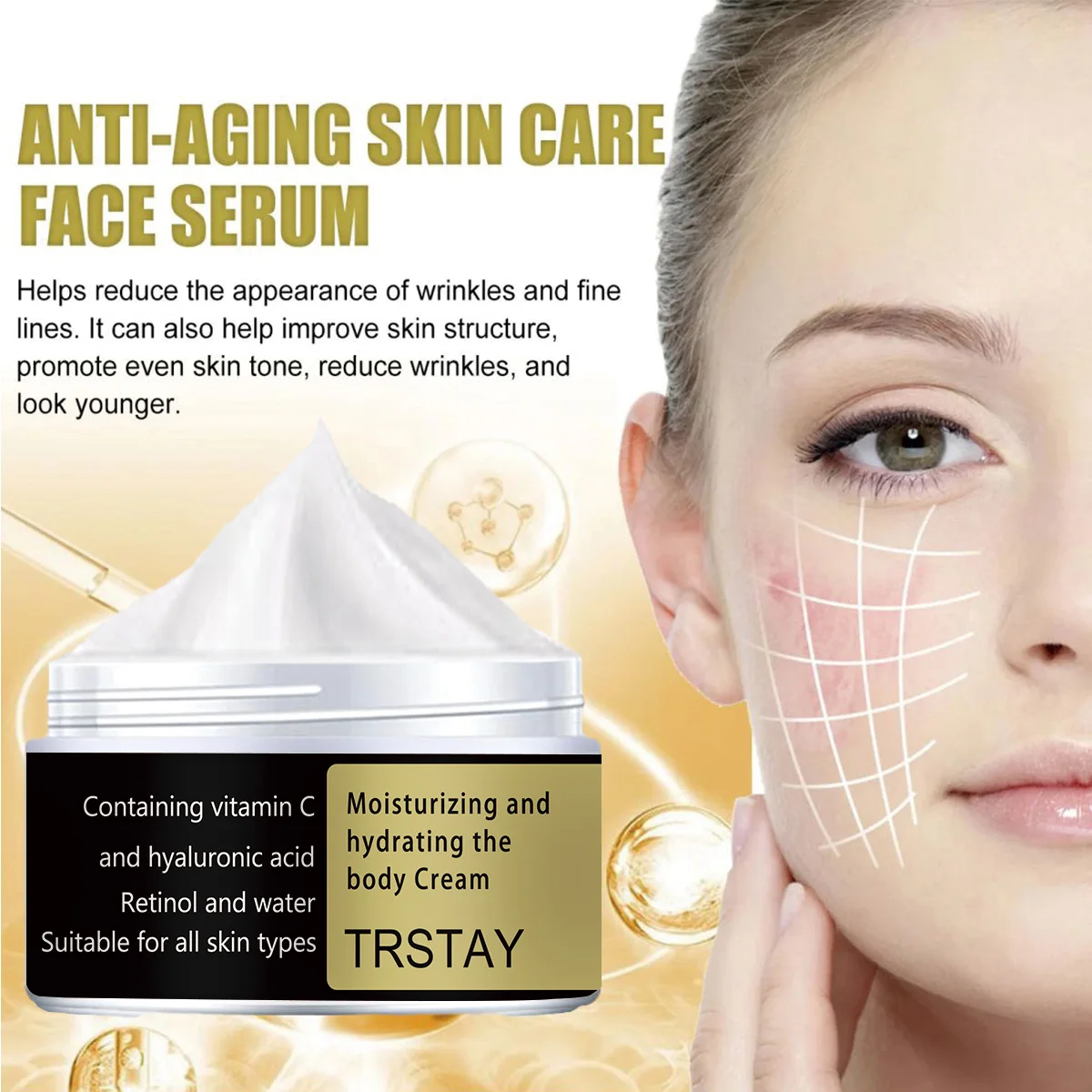 TRSTAY Advanced Snail 92 All in one Cream Brightening and moisturizing