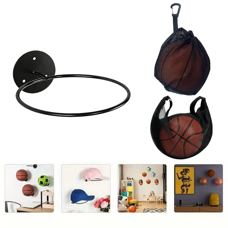 

Уличная баскетбольная сумка, домашняя подставка для мяча, универсальная многофункциональная сумка для баскетбола, футбола, волейбола, спортивное оборудование