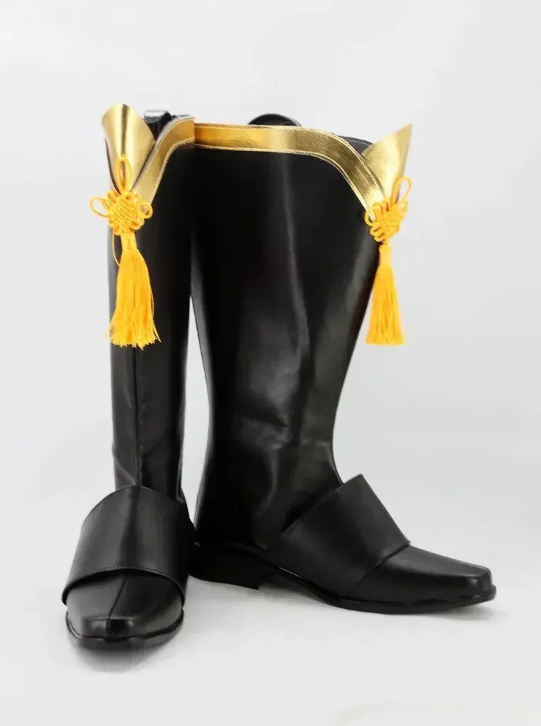 Chaussures de Cosplay avec emblème de feu si Oboro, bottes sur mesure