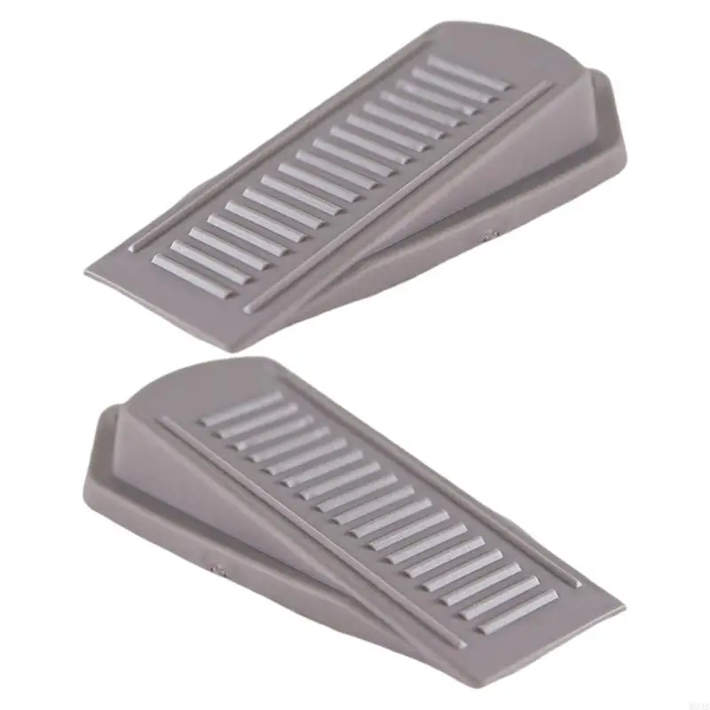 2pcs PVC -Türstopper Sicherheitstür Block Keil Türstopp