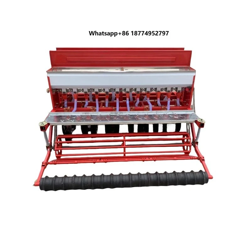Factory Direct Agricultural Seeder Mini Pasture Grain Double Box Wheat Disc Seeder
