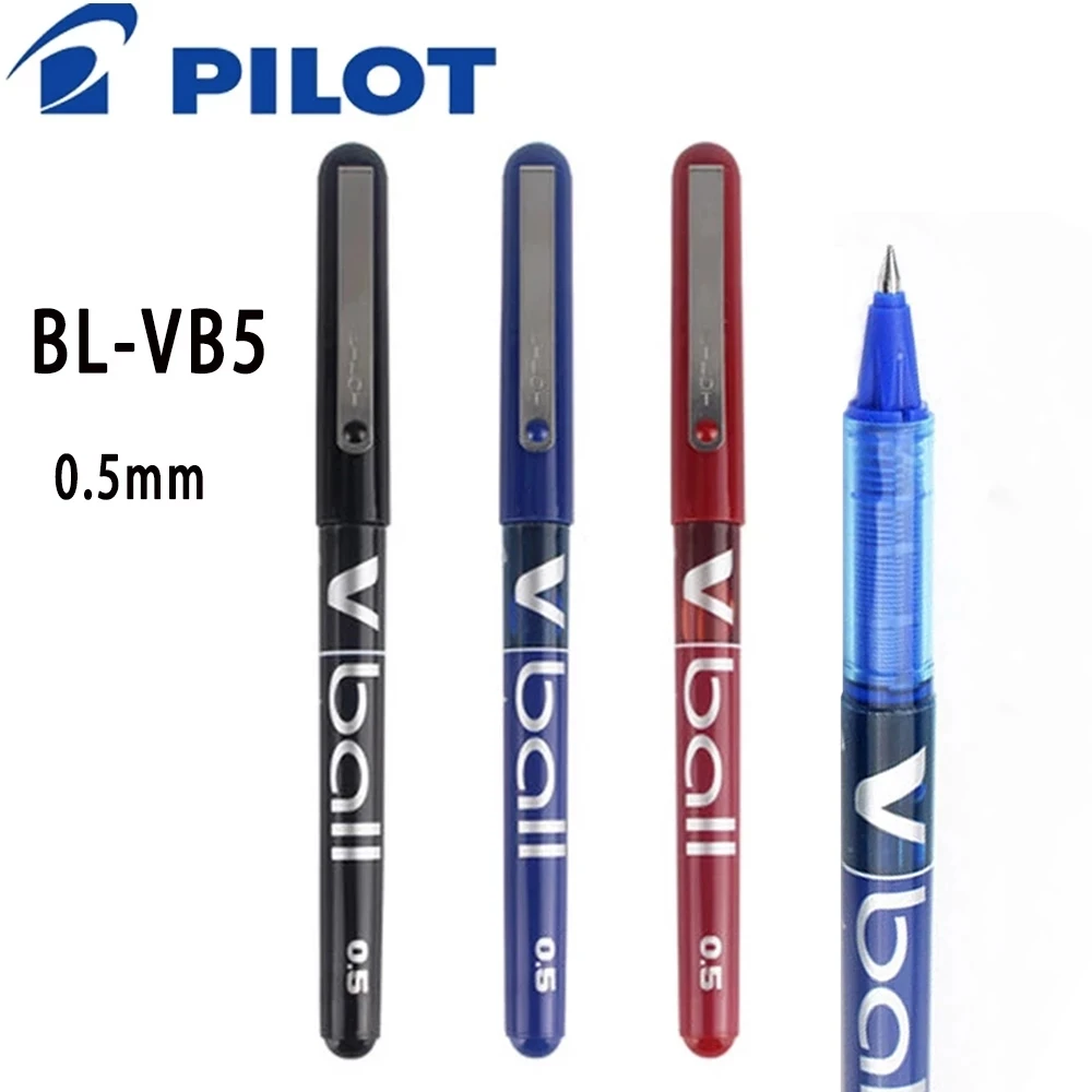 

PILOT BL-VB5 Vball Neutral Water Straight Liquid Rolling Ball Design Quick-drying Anti-fatigue Daily Writing Office Supplies 0.5