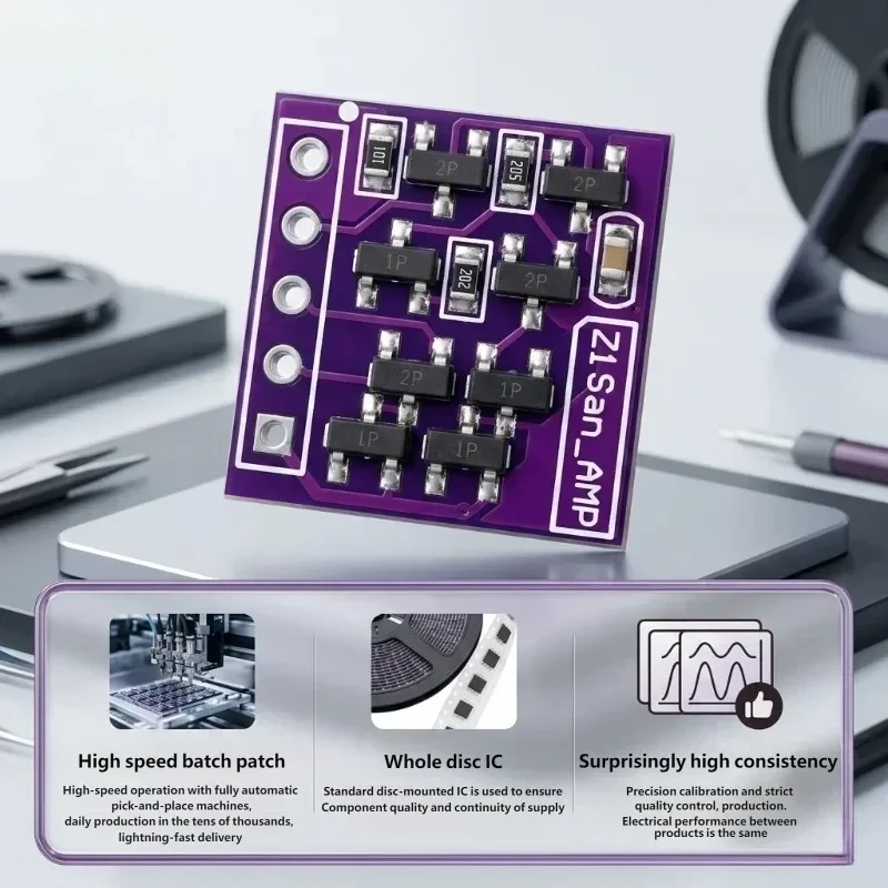 Discrete Dual Operational Amplifier Upgrade Board DIY Drop-in for NE5532 OPA2604 AD8620 OP275 AD797 MUSES02 HiFi