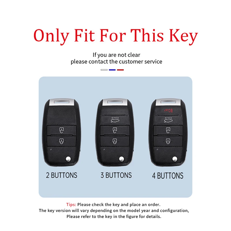Zinc Alloy Car Flip Key Case Cover Shell For KIA Rio 3 Ceed Cerato K2 K3 K4 Sportage Picanto Optima Sorento Forte Stinger