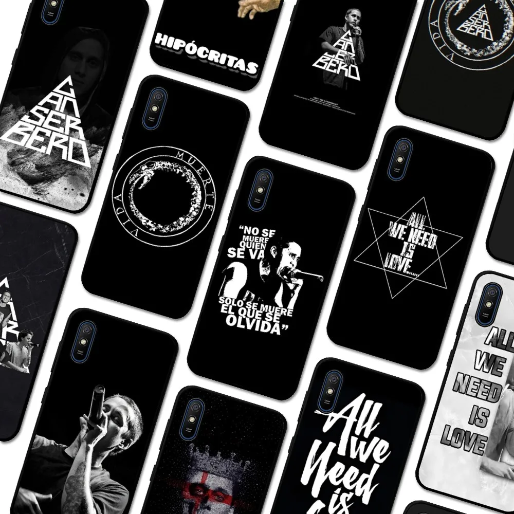 R-Residente C-Canserbero Phone Case For Redmi 5 6 7 8 9 10 Plus Pro 6 7 8 9 A GO K20 K30 K40 Pro Plus F3 Fundas