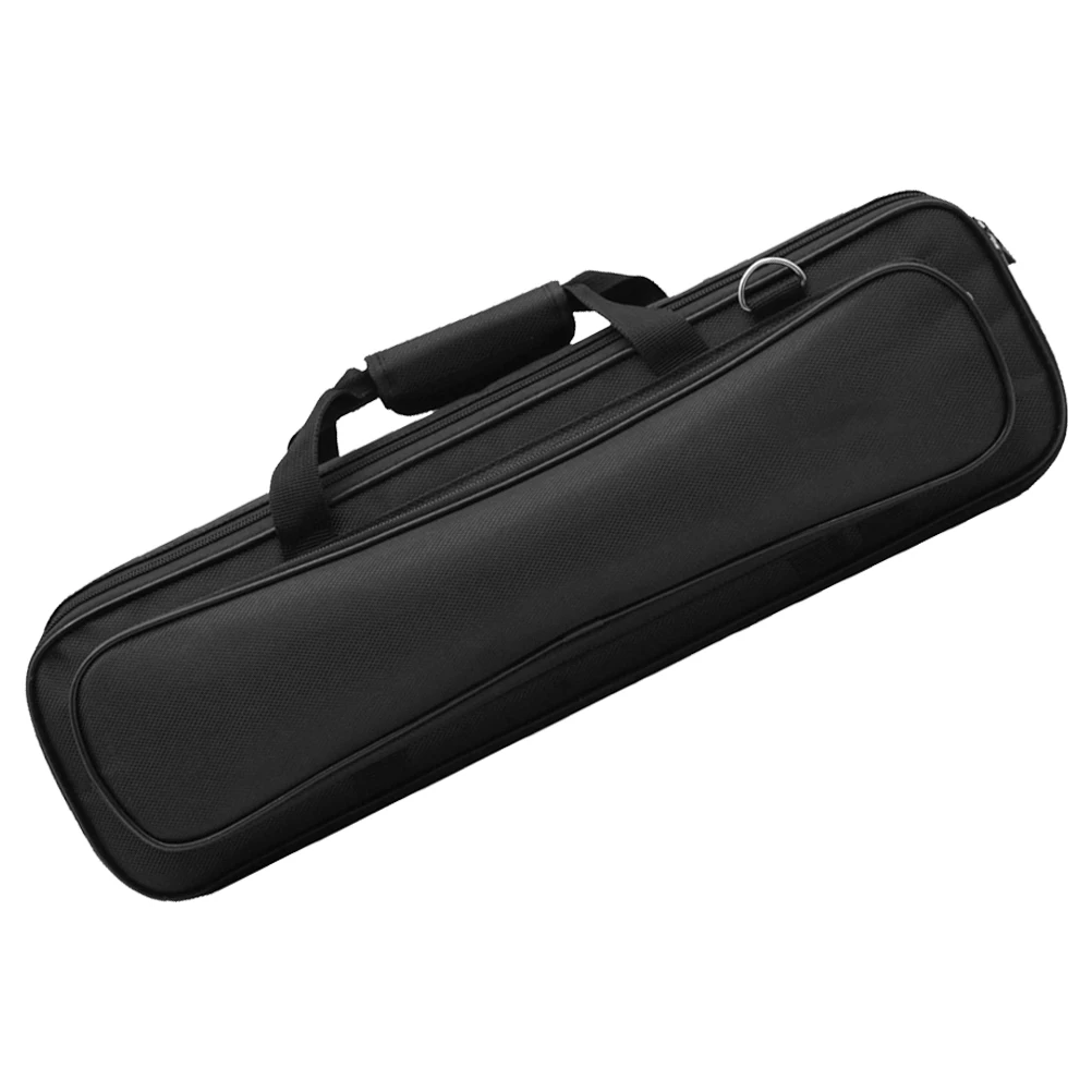 

Sturdy Flute For Musicians Thickened Oxford Cloth Padded Instrument Case Adjustable Shoulder Strap 16/17 Hole Flutes