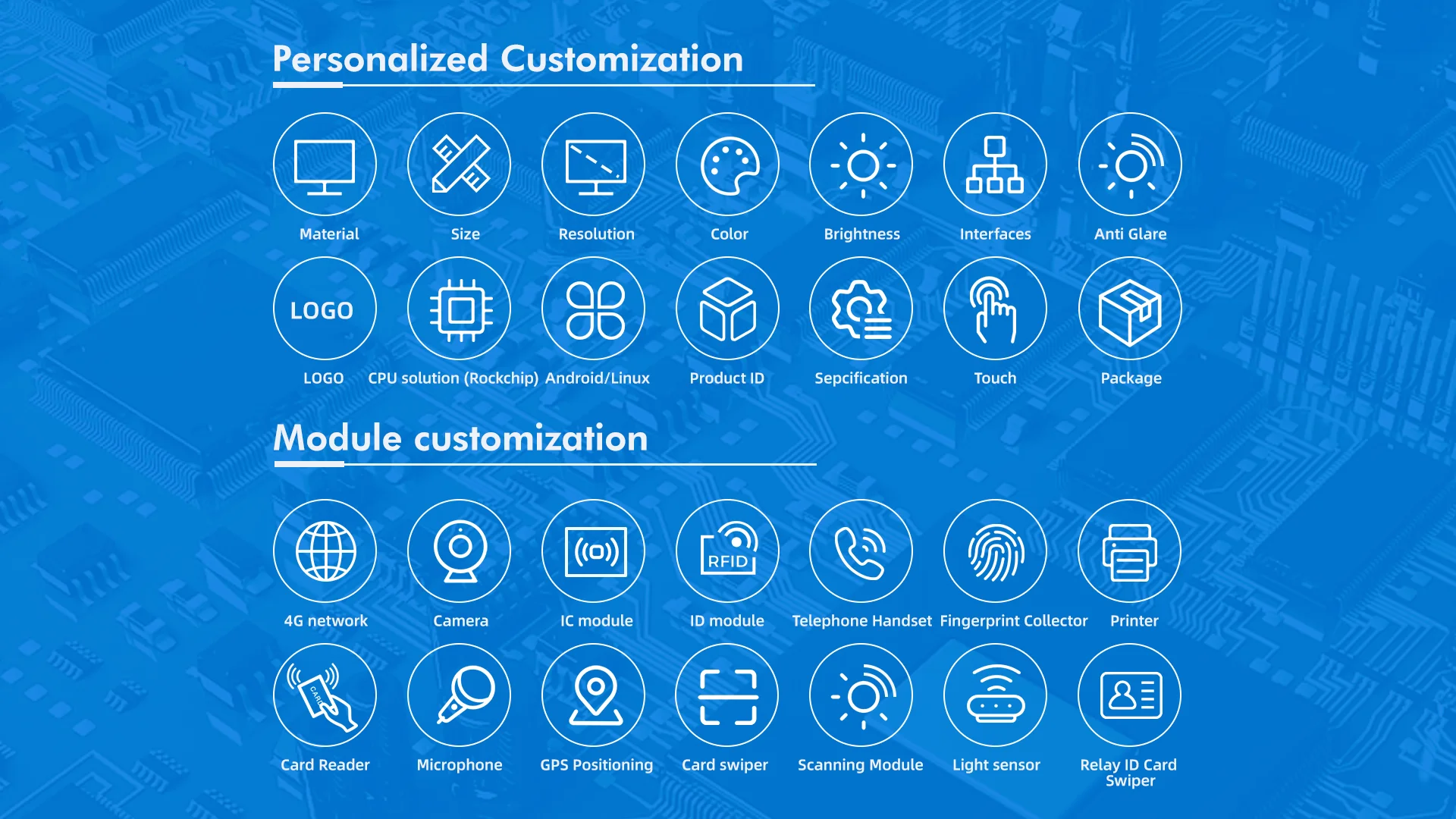 ผู้ผลิตเมนบอร์ด RK3288 Quad Core Android เมนบอร์ด PCBA สำหรับป้ายดิจิทัล บอร์ดควบคุมระบบ Android