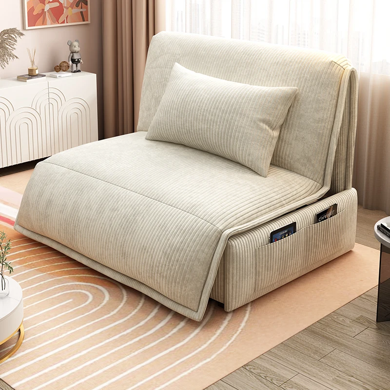 

Nordic Designer Electric Sofa Bed Modern Simple Creativity Puff Sofa Comfort Lounge Living Room Furniture Canape Salon FYES