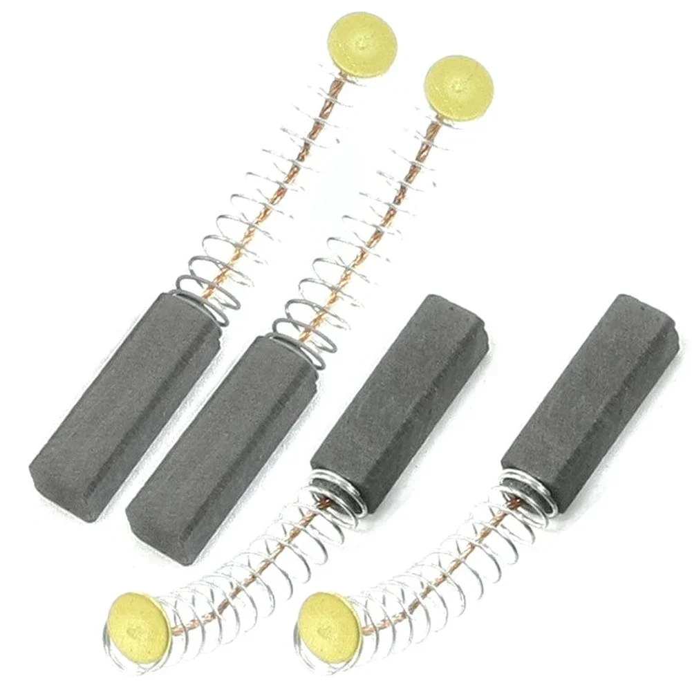 4Pcs Carbon Brushes Carbon Motor Brushes For Electric Motor Carbon Brushes Power Tool Accessories 6x6x20mm