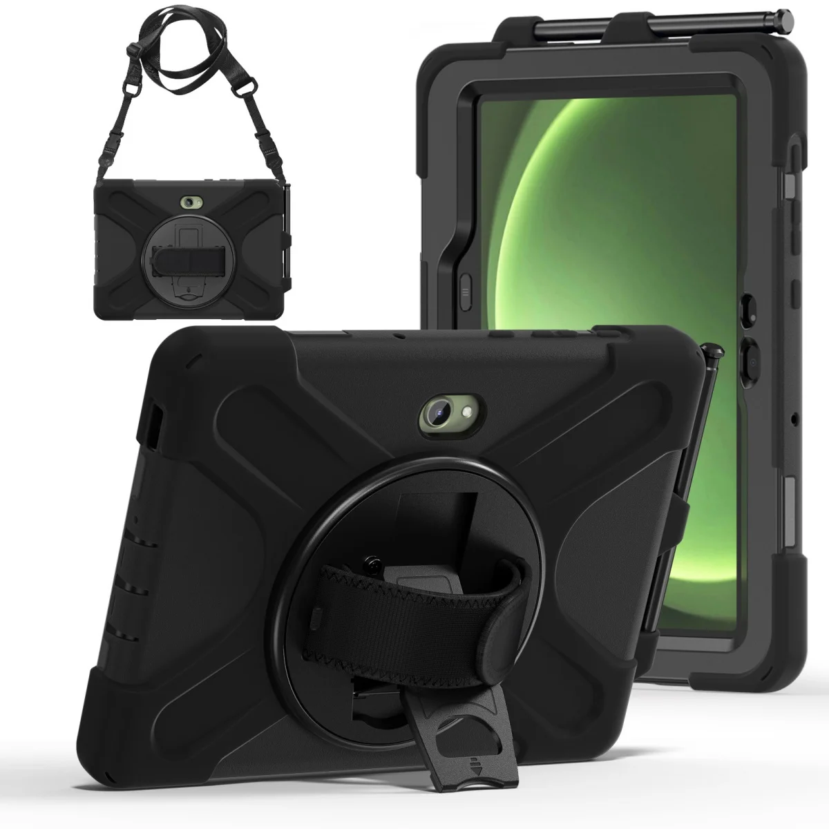 Active5 Pro Anti-Fall Protection Case For Samsung Galaxy Tab Active 4 Pro T636B 10.1 inch Tablet Handheld Rotating Cover SM-T540