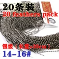 20pcs silver grizzly