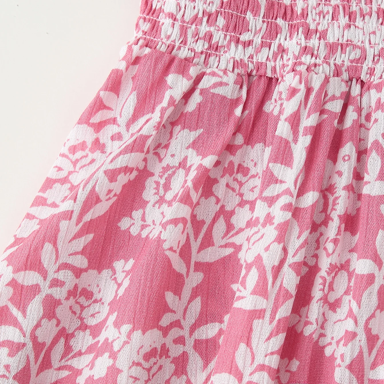 JNLEAOG Faionable Orlo ampio Midi Dr Ele Vita alta Poliestere Estate Lungo Stampa Sve Vacanza Dr per le donne