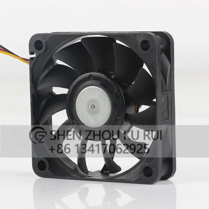 U60R12MUAB-53 Original Nidec 5V 24V 48V DC12V 0.22A AC EC 6015 60X60X15MM 6CM Industrial server inverter Three-wire Cooling fan