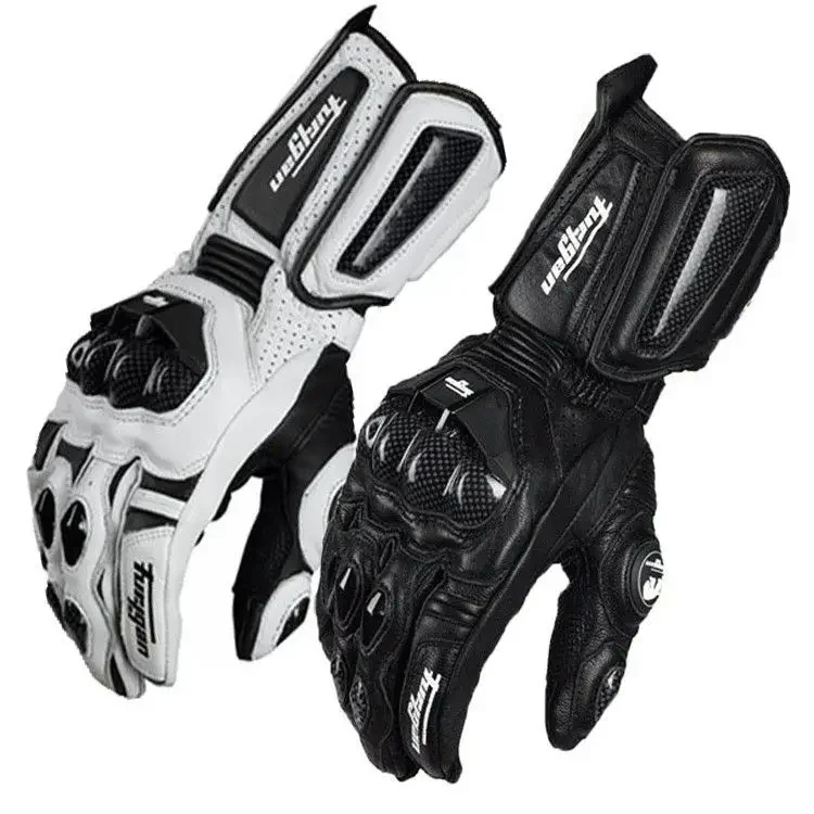 Furygan Afs10 Gloves Carbon Fiber Leather Motorcycle Long Gloves Riding Anti-Fall