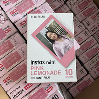 Fujifilm Pink Lemonade Instax Mini Film Photo Paper 10/20/50 Sheets For Fuji Mini 11 12 9 7s 25 26 90 Instant Camera SP-1 SP-2