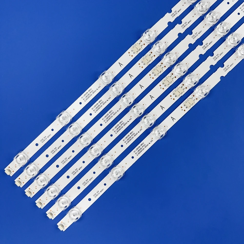 Striscia LED per Thomson 65P65US TCL 65DP600 65S425TMBA 65EP660 L65P65US 65S421 65HR330M08A1 4C-LB6508-HR01J PF01J 65ud6326