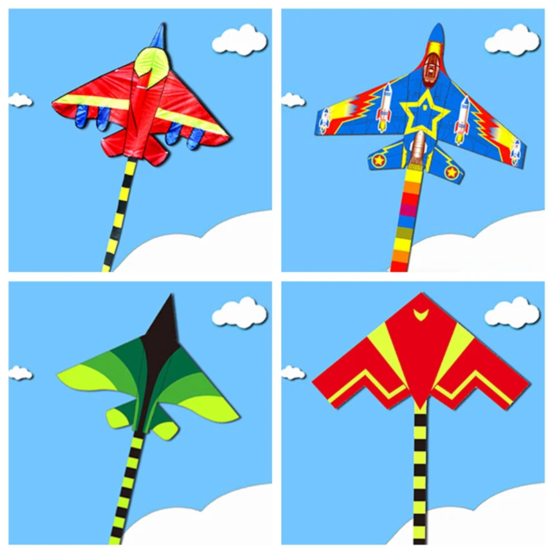 

Free Shipping plane kites flying children kites airplane kites toys for kids kites aircraft kites factory Outdoor toys koi fish