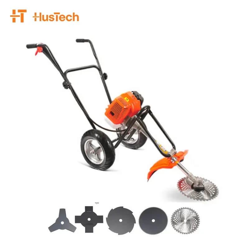 For 2 Stroke Industrial Grass Cutting Machine DIY Gardening Tool Metal Blade Hand Push Optional OEM Electric