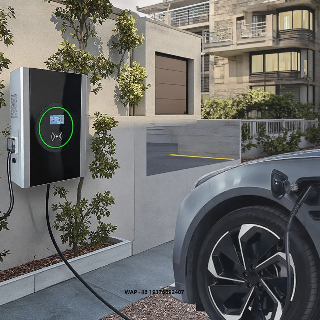 OEM Factory Price Residencial Home Use GBT 7kw EV Wallbox Charger Pile Fast Electric Car DC Charging Station