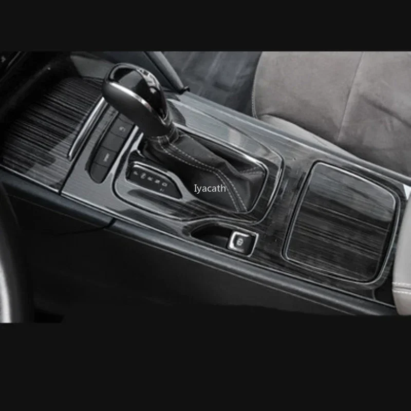 For Buick Regal 2017 2018 2019 steel black door handle window switch Center Control Gear Shift Panel Cover Interior accessories