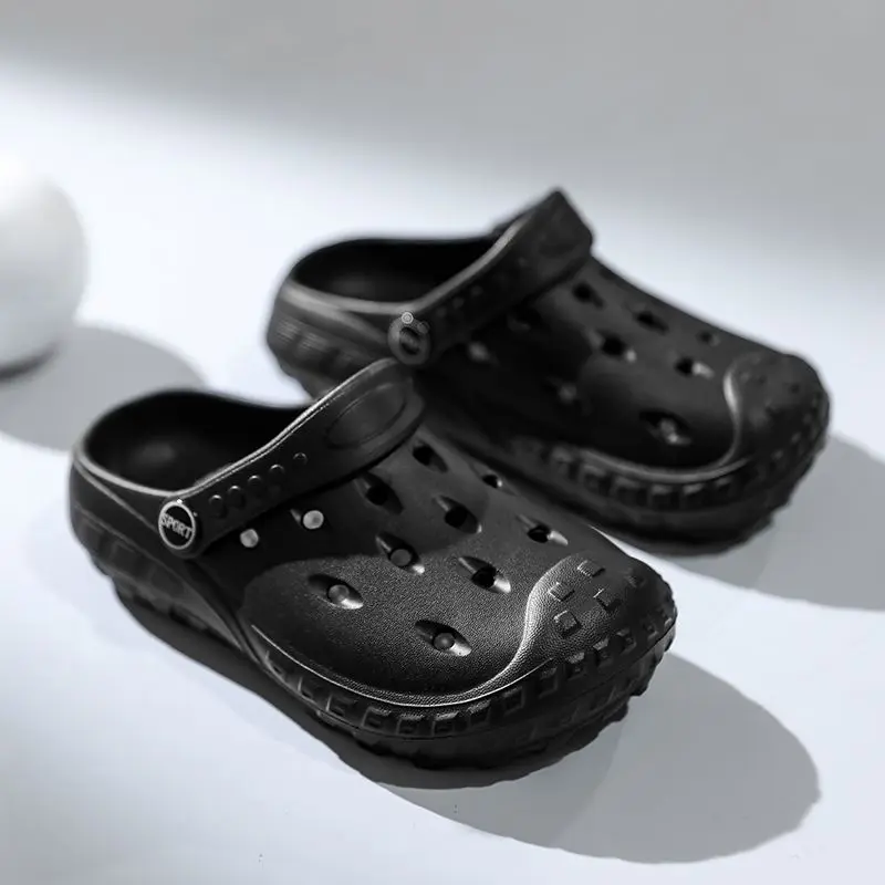 Boys' Non Slip Breathable Closed Toe Multi Functional Beach Slippers Summer Outdoor Waterproof Kids' Sandals