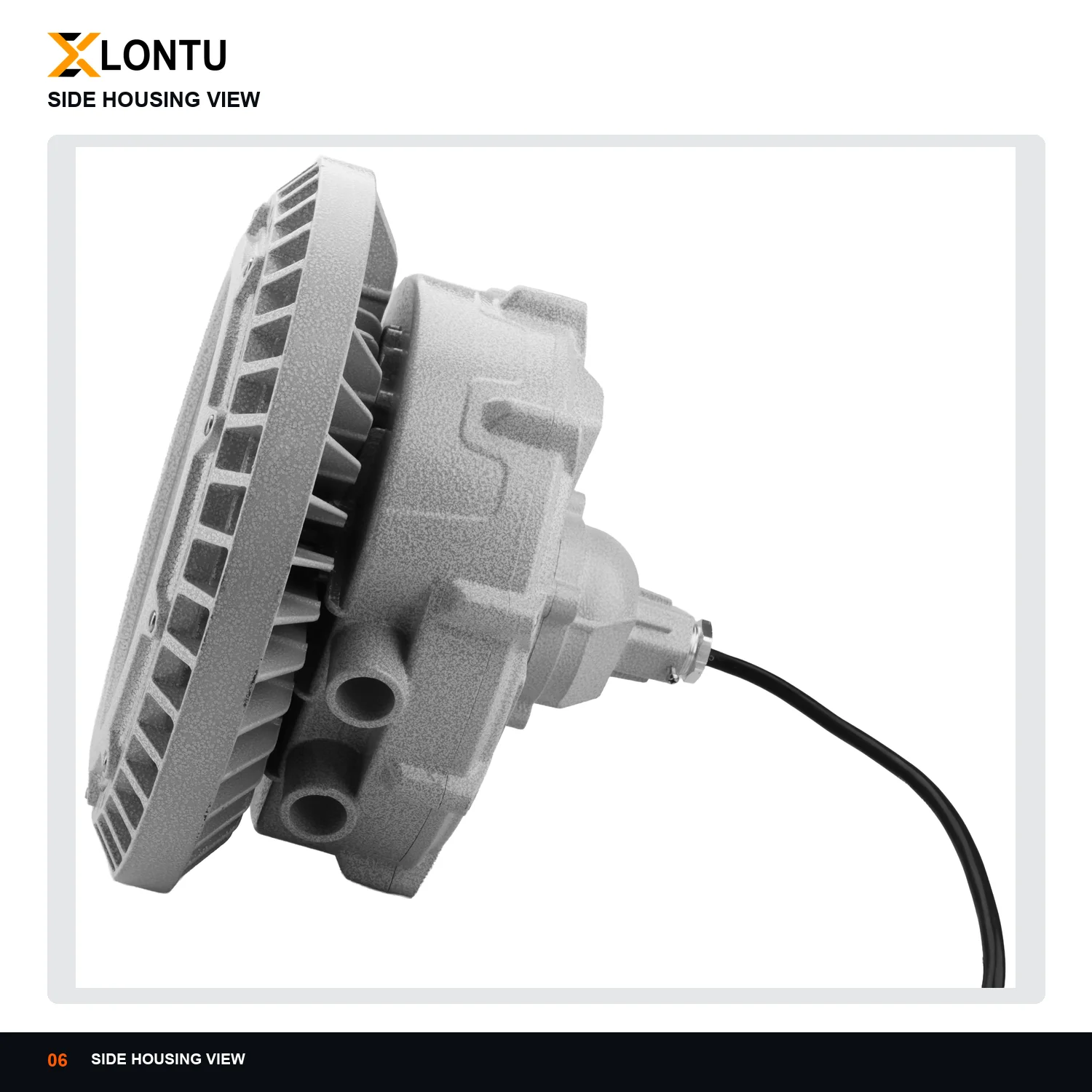 LONTU JM9211 Explosion Proof LED High Bay Light 30-400W IP66 WF2 IIC Zone 1 2 21 22 for Oil Refining Chemical Use