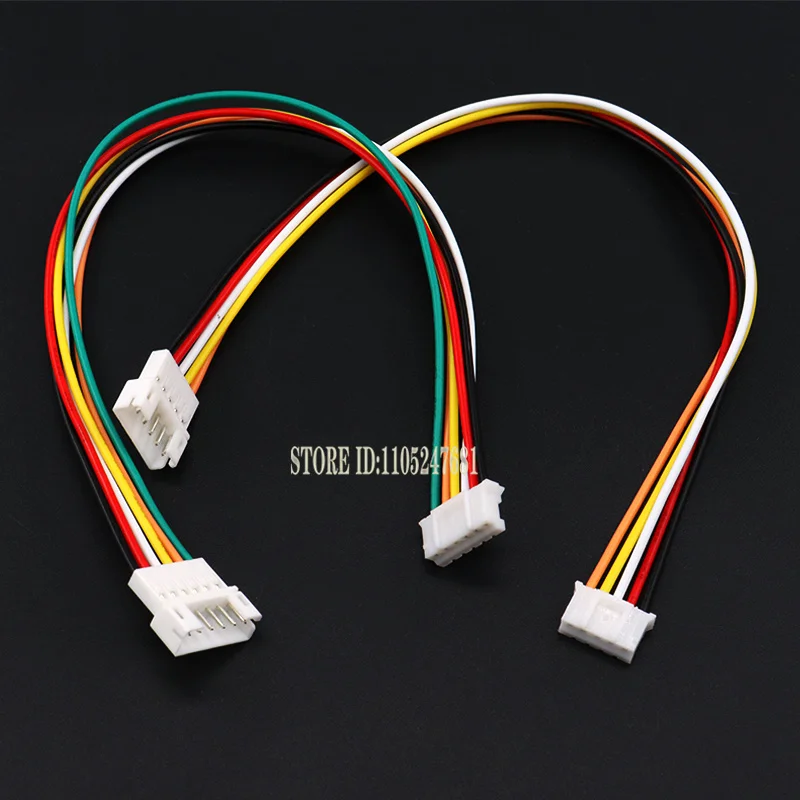 5/10pcs Ph2.0 200mm 2/3/4/5/6 Pin Male To Female Plug Connector With Wire 2.0mm 2p 3p 4p 5p 6p Cable Jst Extension Line