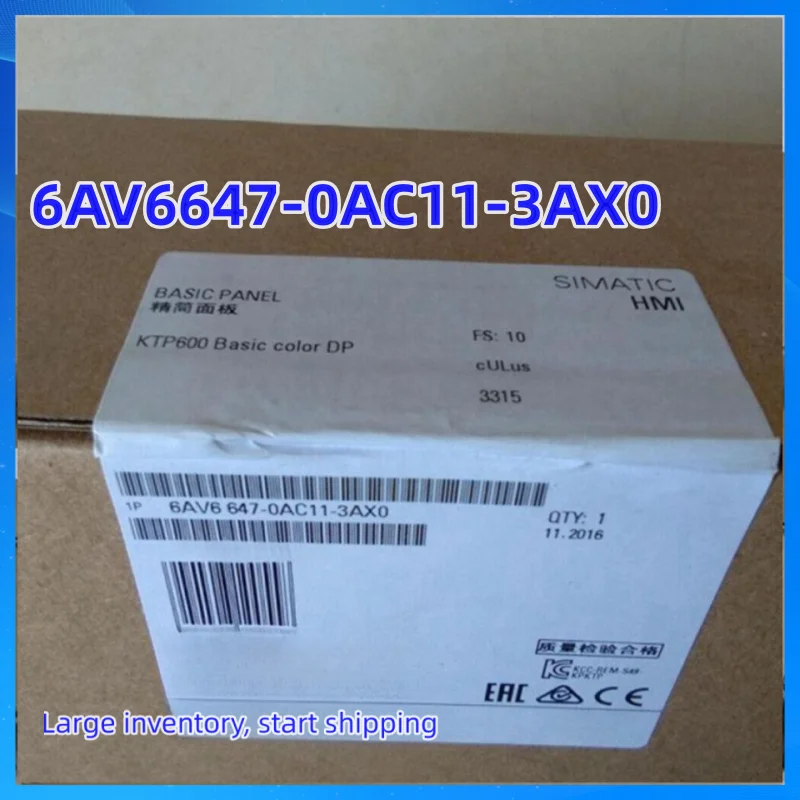 6AV6647-0AC11-3AX0 Touch screen New in box