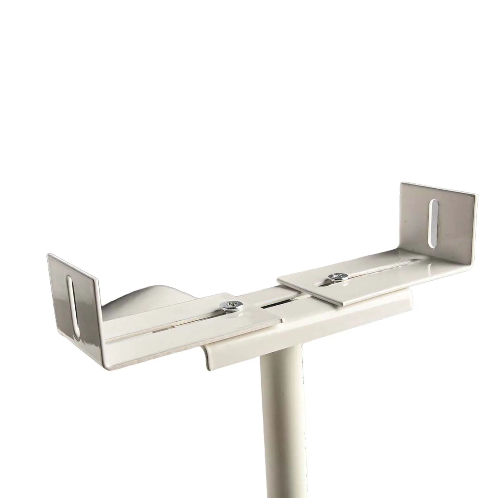 Adjustable Floor Mount Radiator Brackets 41 46cm Height Cast Iron Support for Secure Installation of Column Radiators