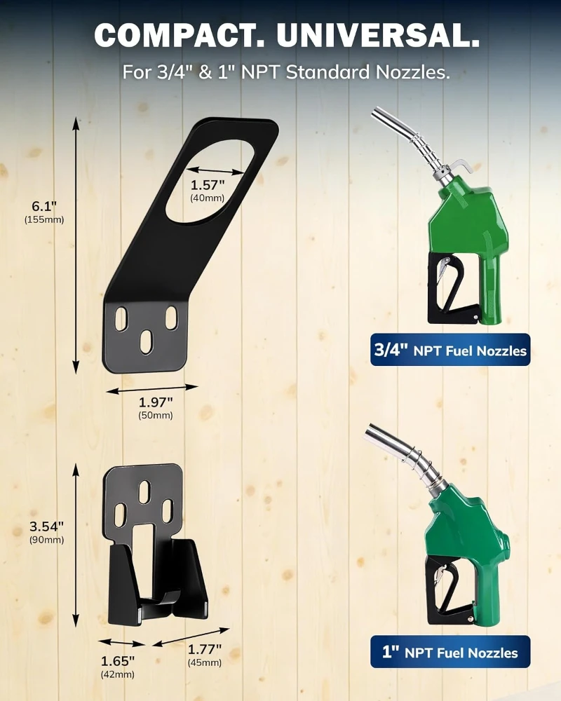Fuel Nozzle Holder Fit 3/4