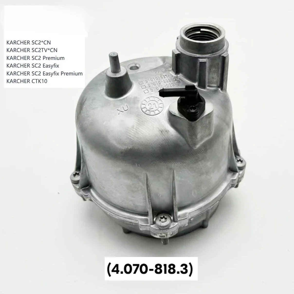 

Karchersteam machine is equipped with sc2 series steam boiler