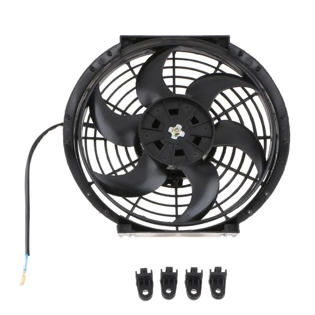 

Auto Car 10" High Performance 12V Electric Cooling Fan with 6 Blade