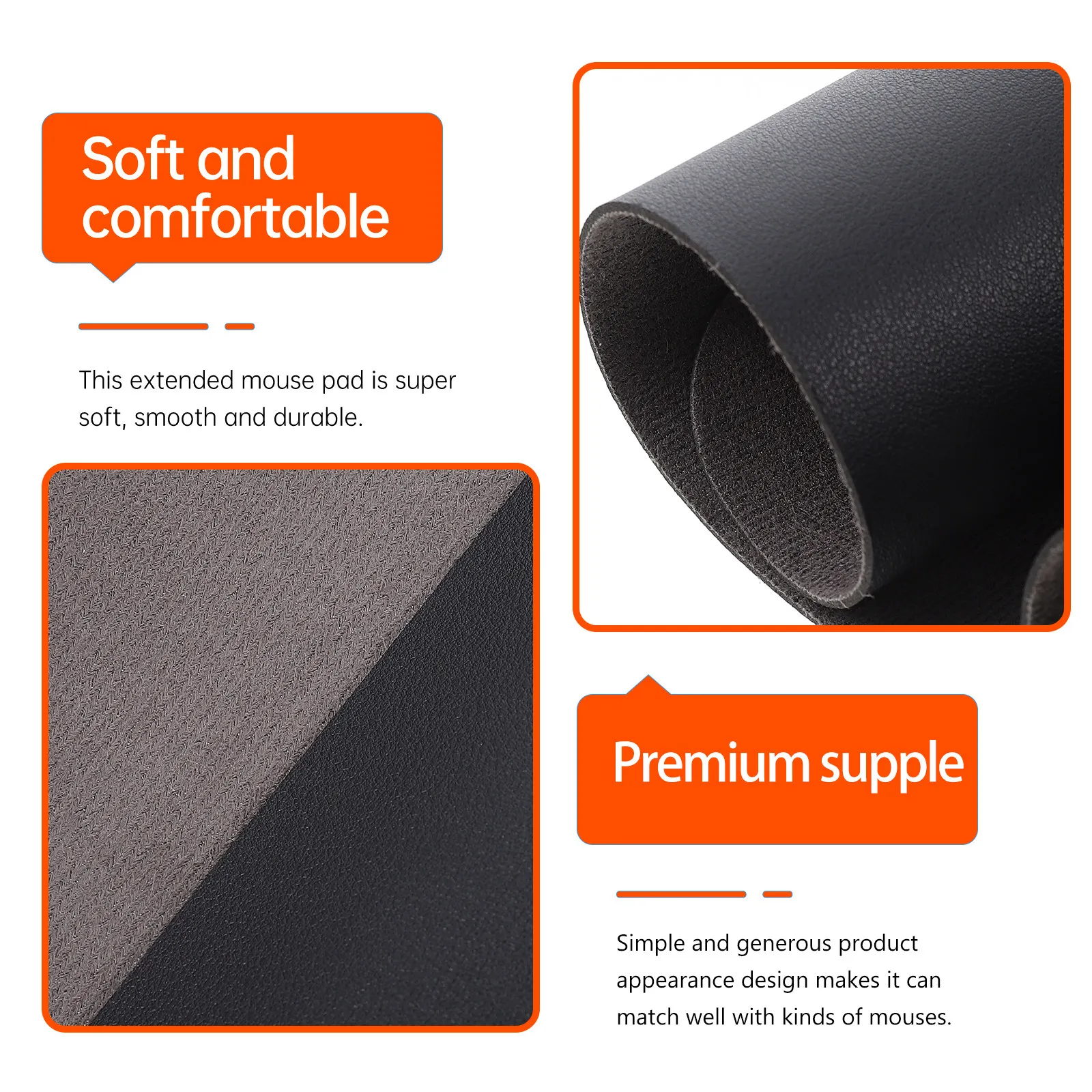 

Премиальный коврик для игровой мыши 900x400 мм, эргономичный дизайн, защита для офисного стола, гладкий нескользящий настольный коврик для дома