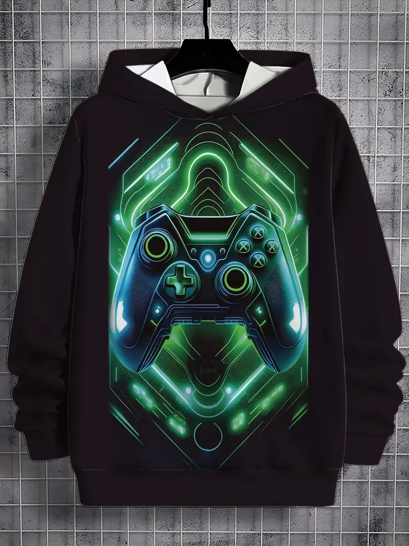 Men's Hoodie 3d Print Funny Art Tops Graphics Long Sleeve Hoodie Autumn Fashion Dragon Women Oversized Streetwear Man Clothes