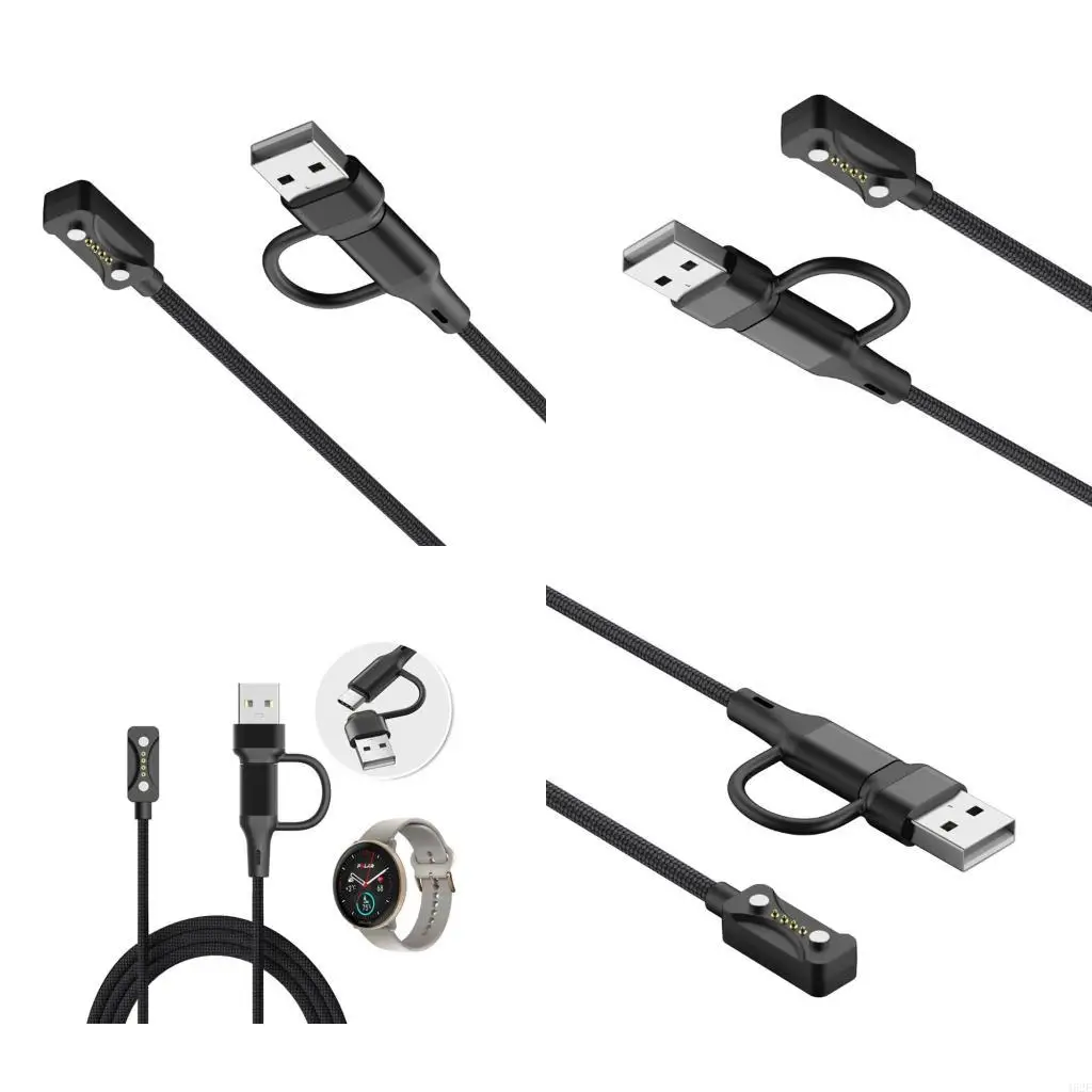 

462E Universal SmartWatch Power Adapter Line для Vantage Activity Мониторирует магнитная зарядка кабель быстрое пополнение