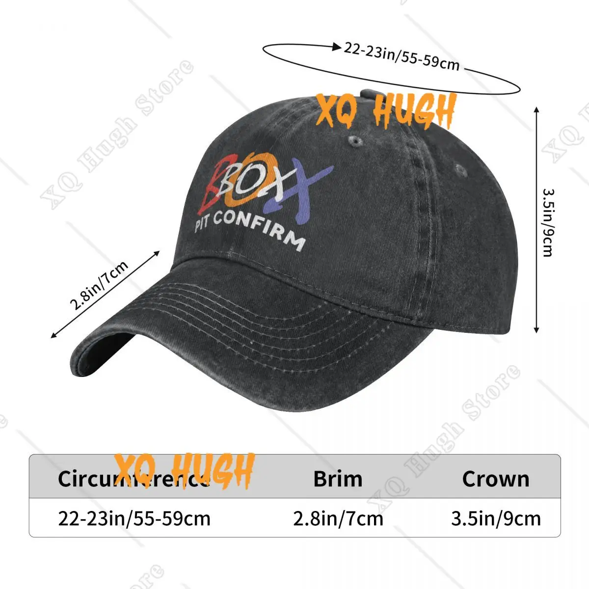 PIT CONFIRM F1 Men Baseball Caps Adjustable Casual Cotton Sun Hats Unisex Dad Hats