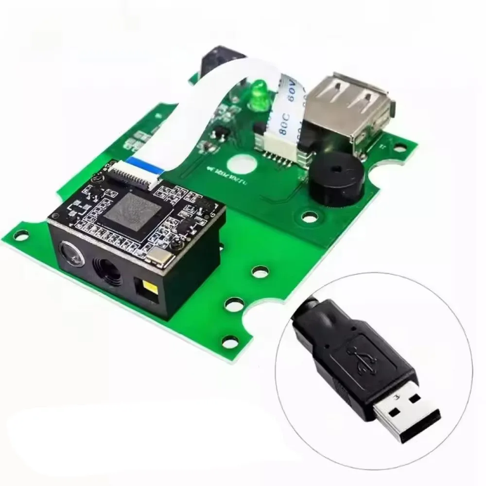 Megapi QR Code Scanner Module for Kiosk Turnstile Payment Mobile Payment System Multi-Purpose Reader