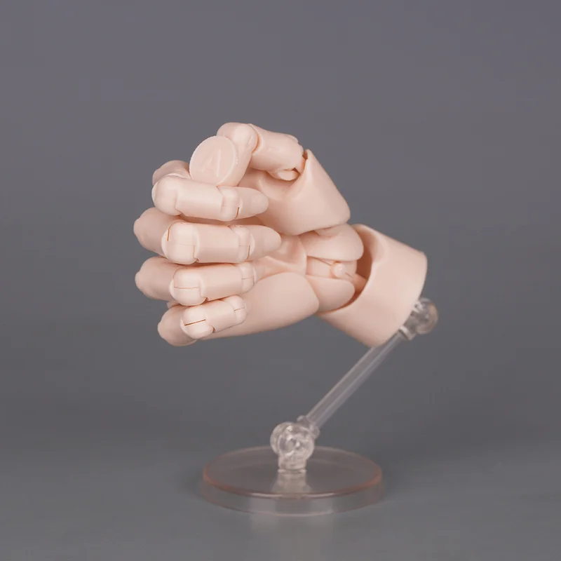 Nieuwe Gashapon Capsule Speelgoed 1/2 Joint Beweegbare Palm Model Artistieke Primitieve Mechanische Arm Cijfers Desktop Decoratoion Kids Geschenken