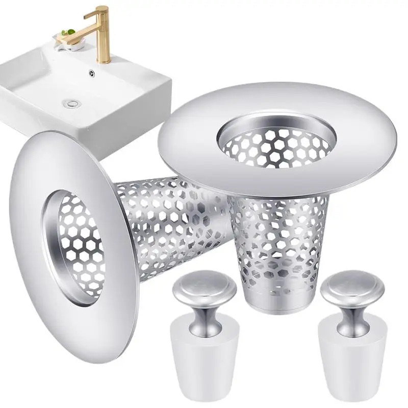 

Bathtub Hair Filter Cone Shaped Water Drain Sink Strainer Sewer Anti-Clog Slag Strainer For Sink Bathtub Floor Drain Bathroom