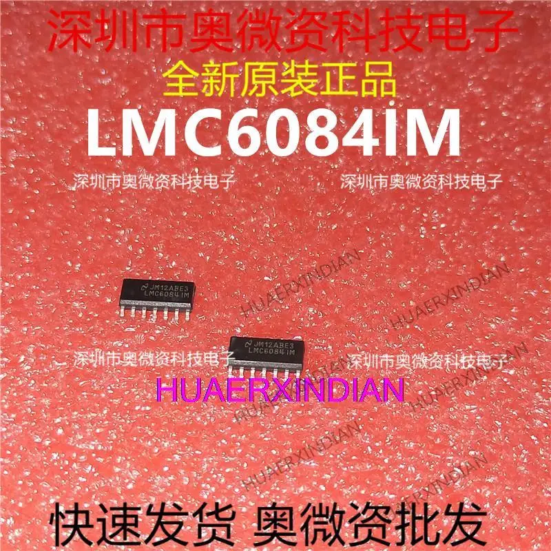 

10 шт. оригинальные LMC6084IM SOP14 LMC6084AIM NS IC