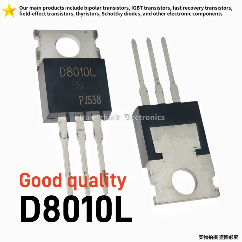 10PCS D8010L TO-220 Littelfuse Rectifier Diode 800V 10A Isolated TO220AB Power Electronic Components