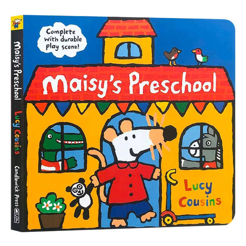 

Maisy's Preschool, Lucy Cousins, Children's books aged 3 4 5 6, English picture books, 9781536206784
