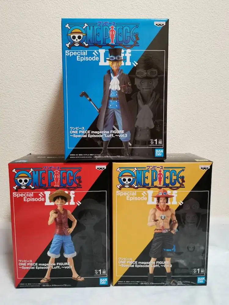 متوفر في المخزون مجلة BANPRESTO حلقة خاصة القرد د. لوفي سابو Portgas · D · Ace أنيمي ألعاب شخصيات الحركة هدية نموذج جمع #5