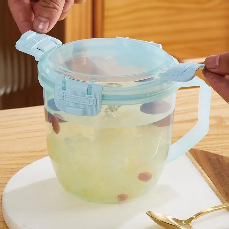 Food Storage Containers Fridge Organizer Easy to Clean Sealed Jars for Fresh Fruit Snacks Office Workers Lunch Box