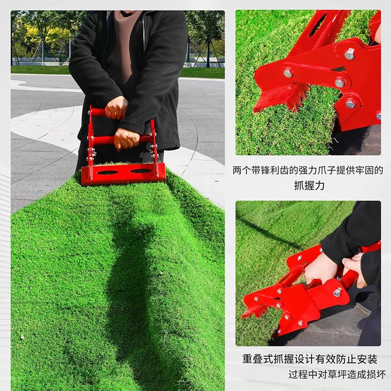 Imagen 4: Herramientas para la instalación de césped artificial, herramientas para la construcción de césped, herramientas multifuncionales para cortar césped