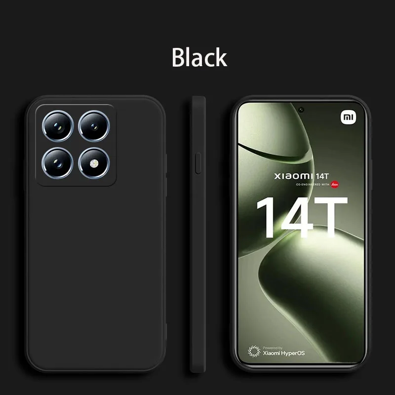 Für Xiaomi 14T Pro Fall Flüssigkeit Silikon Telefon Fall Für Xiaomi 14T 12T 11T 10T 13T Pro 14T 13 14T Pro Weiche TPU Zurück Abdeckung – Detail 4