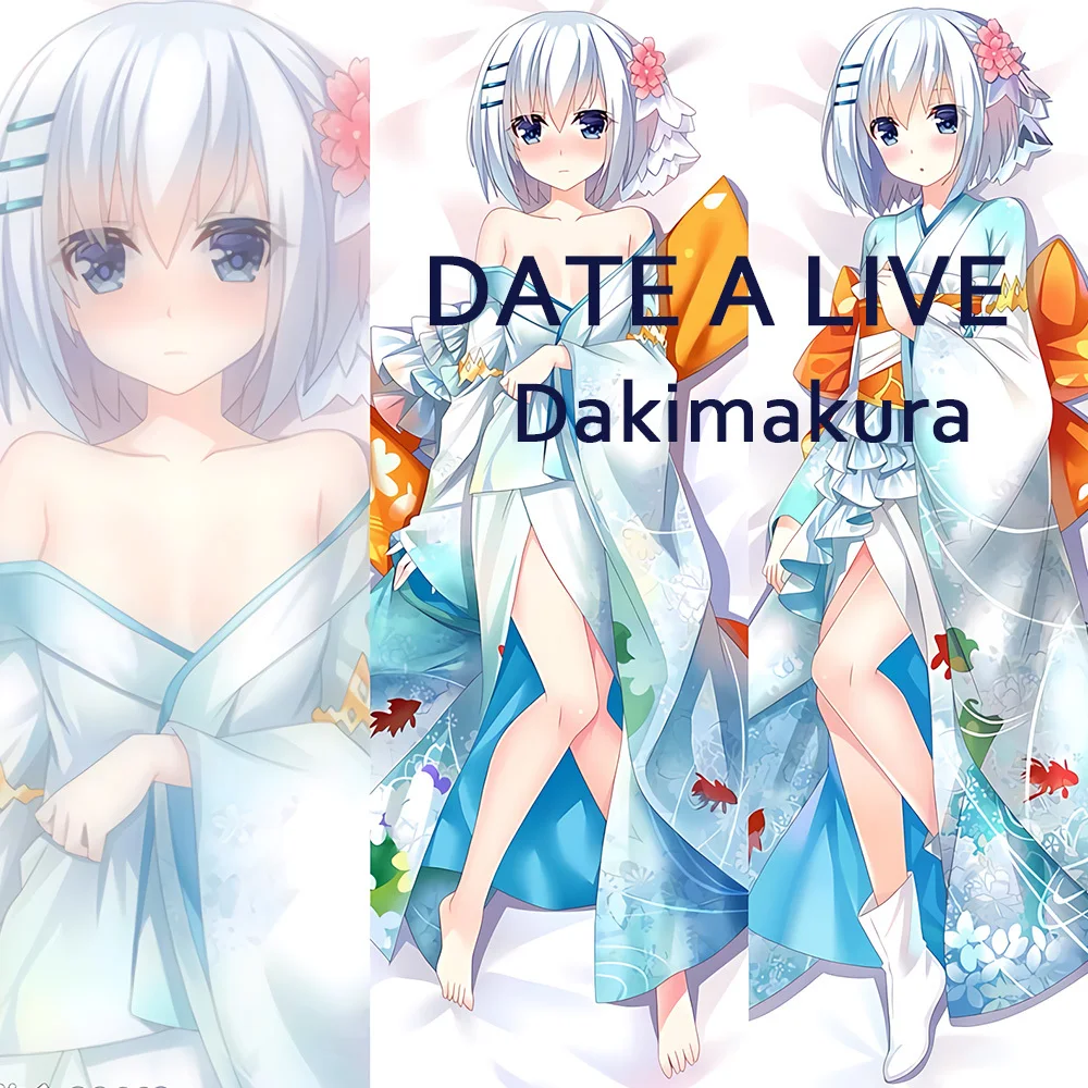 

DATE A LIVE Dakimakura Case Tokisaki Kurumi Hing Body Pillow Cover