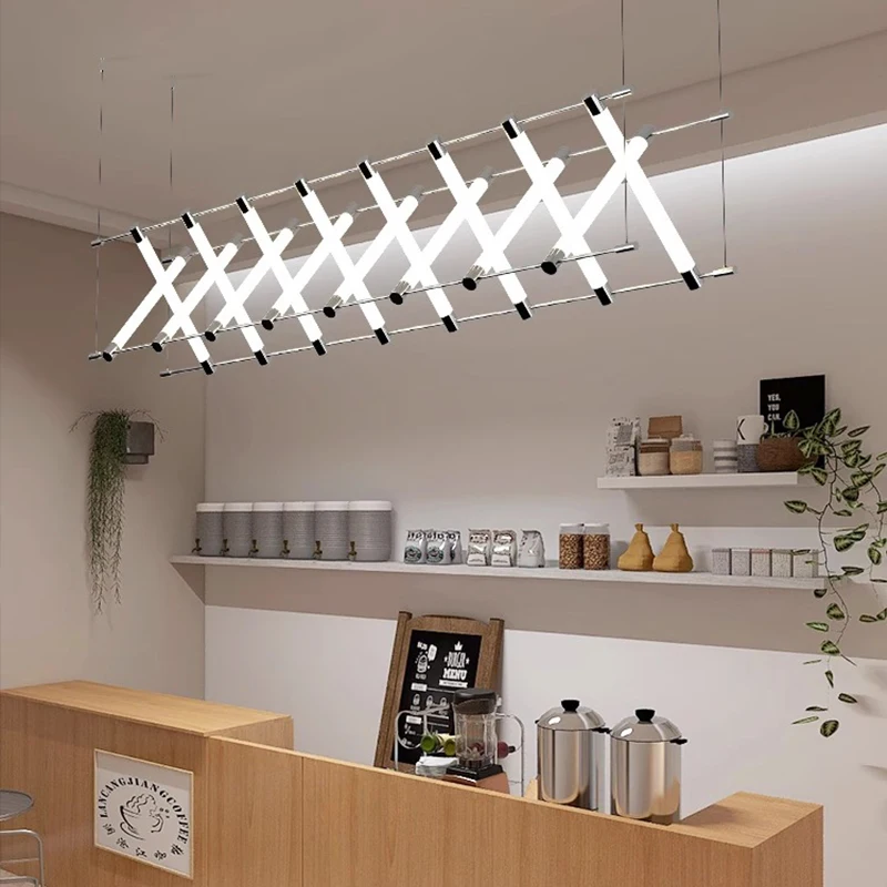 

Personalized luxury coffee shop, bar counter, Mazza pendant light restaurant, hotel lobby, front desk, island desk lamp