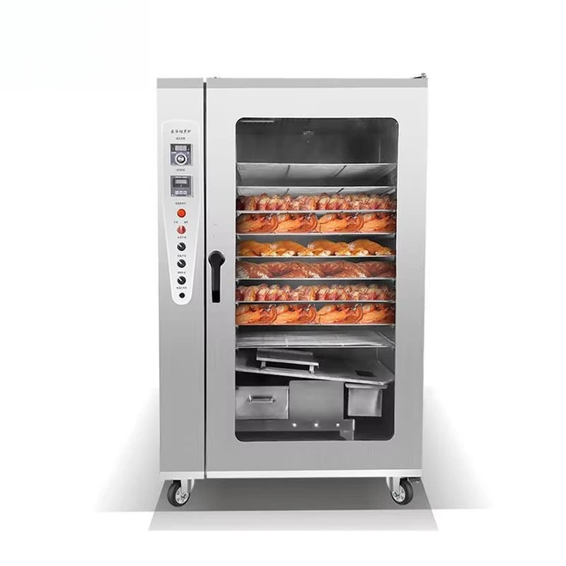 Making Machine Smoker Oven Electric Oven for Smoked Fish Commercial Rapid Food Gas Smoke Fish