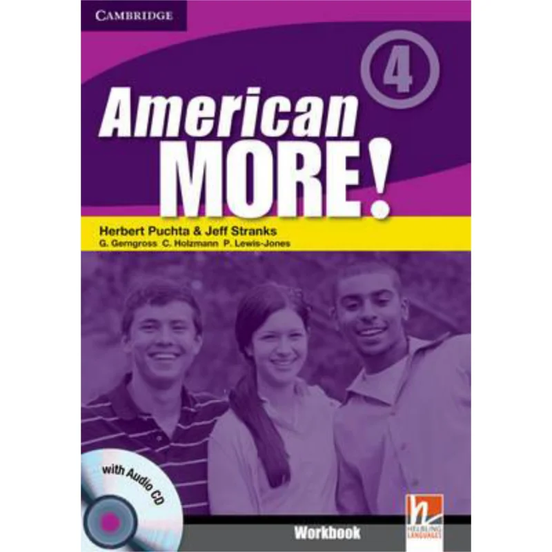 

Рабочая тетрадь American More Level 4. с аудиоCD. Герберт Пухта Кембриджский университет Пресс. 978052117165. Книга.